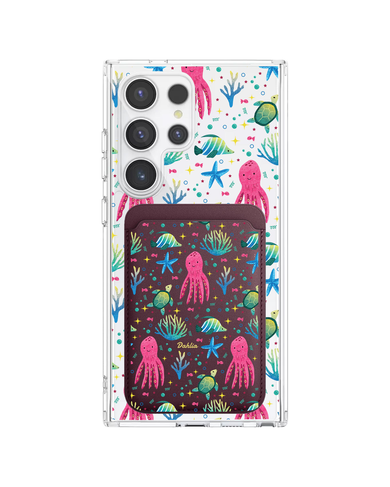 Android Magnetic Wallet Case - Underwater Dreams 2.0