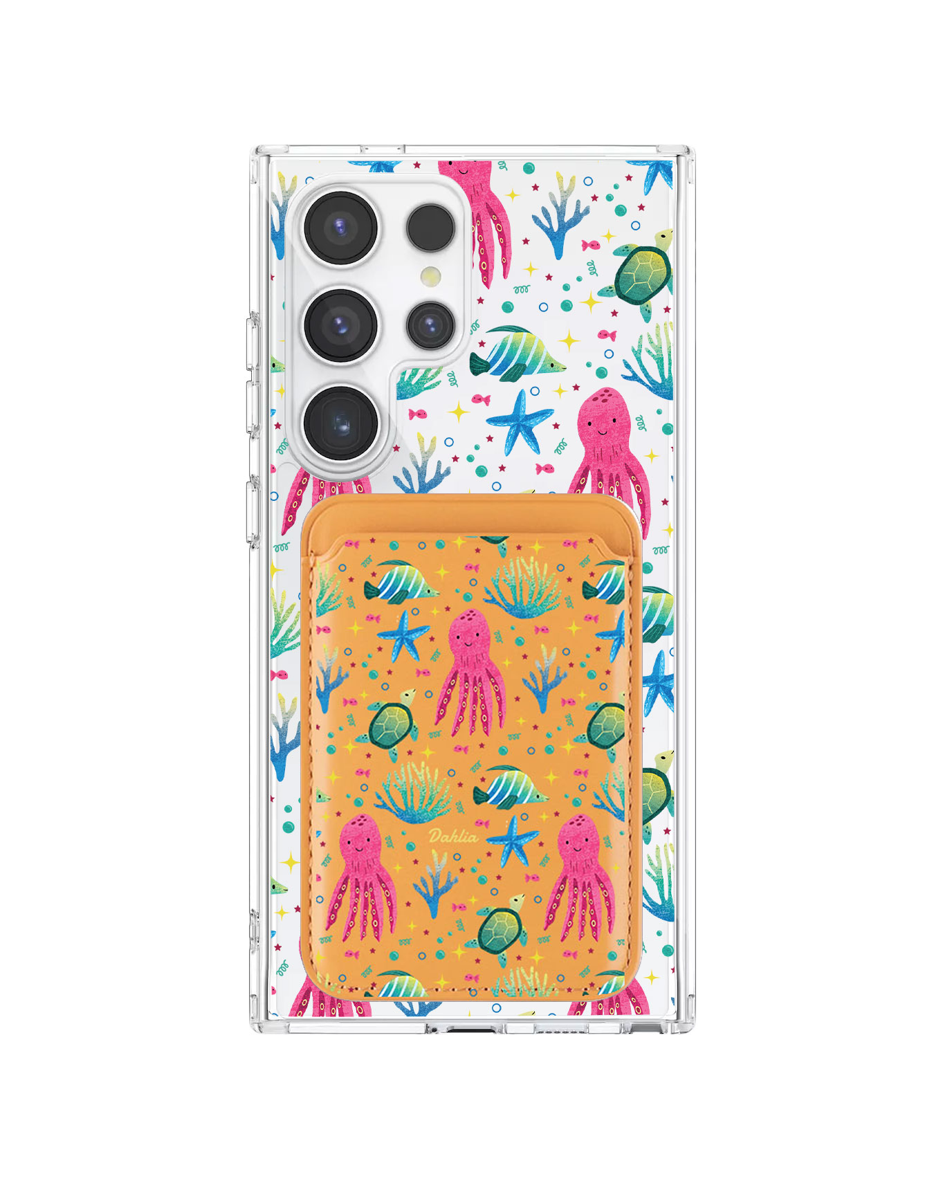 Android Magnetic Wallet Case - Underwater Dreams 2.0