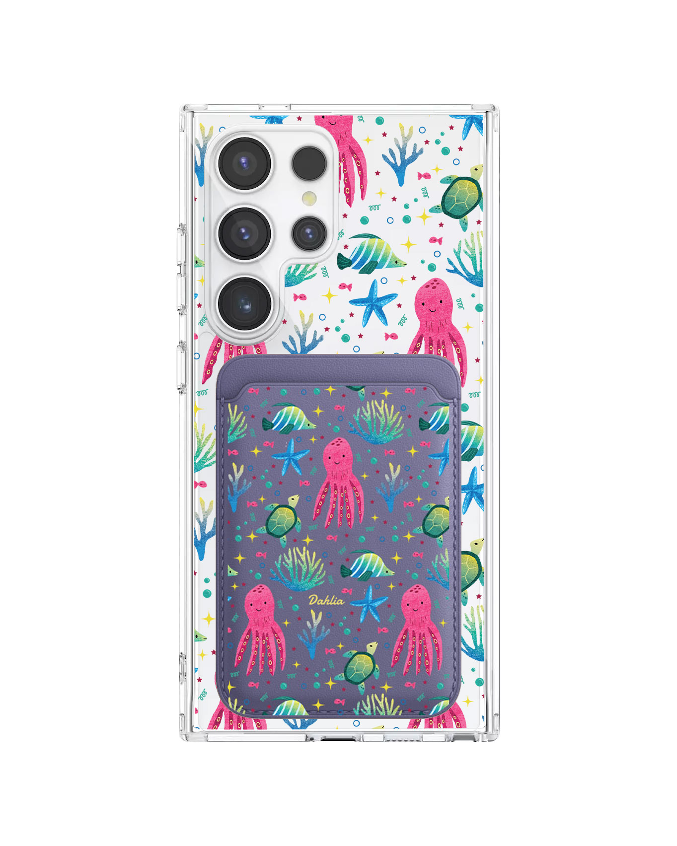 Android Magnetic Wallet Case - Underwater Dreams 2.0