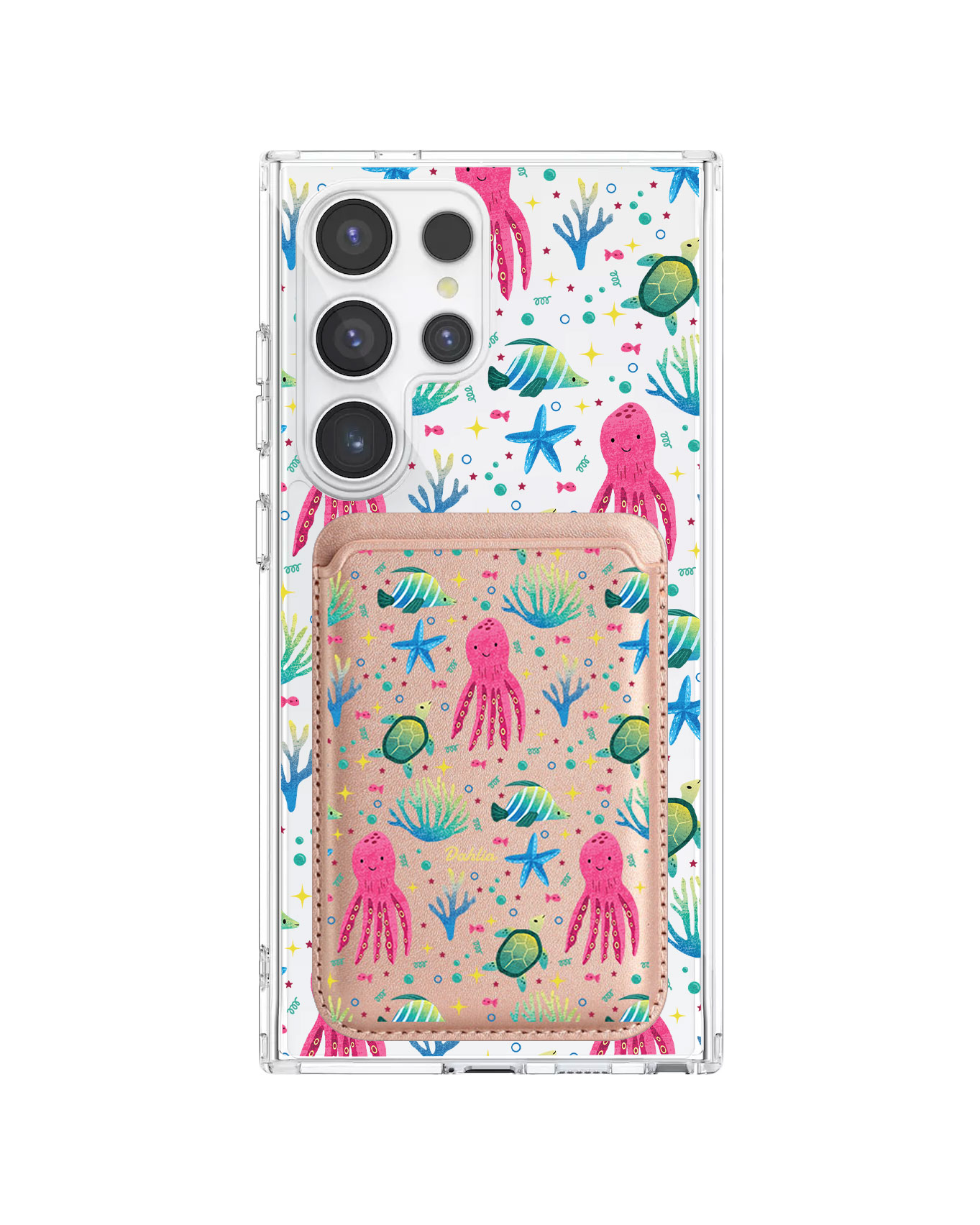 Android Magnetic Wallet Case - Underwater Dreams 2.0