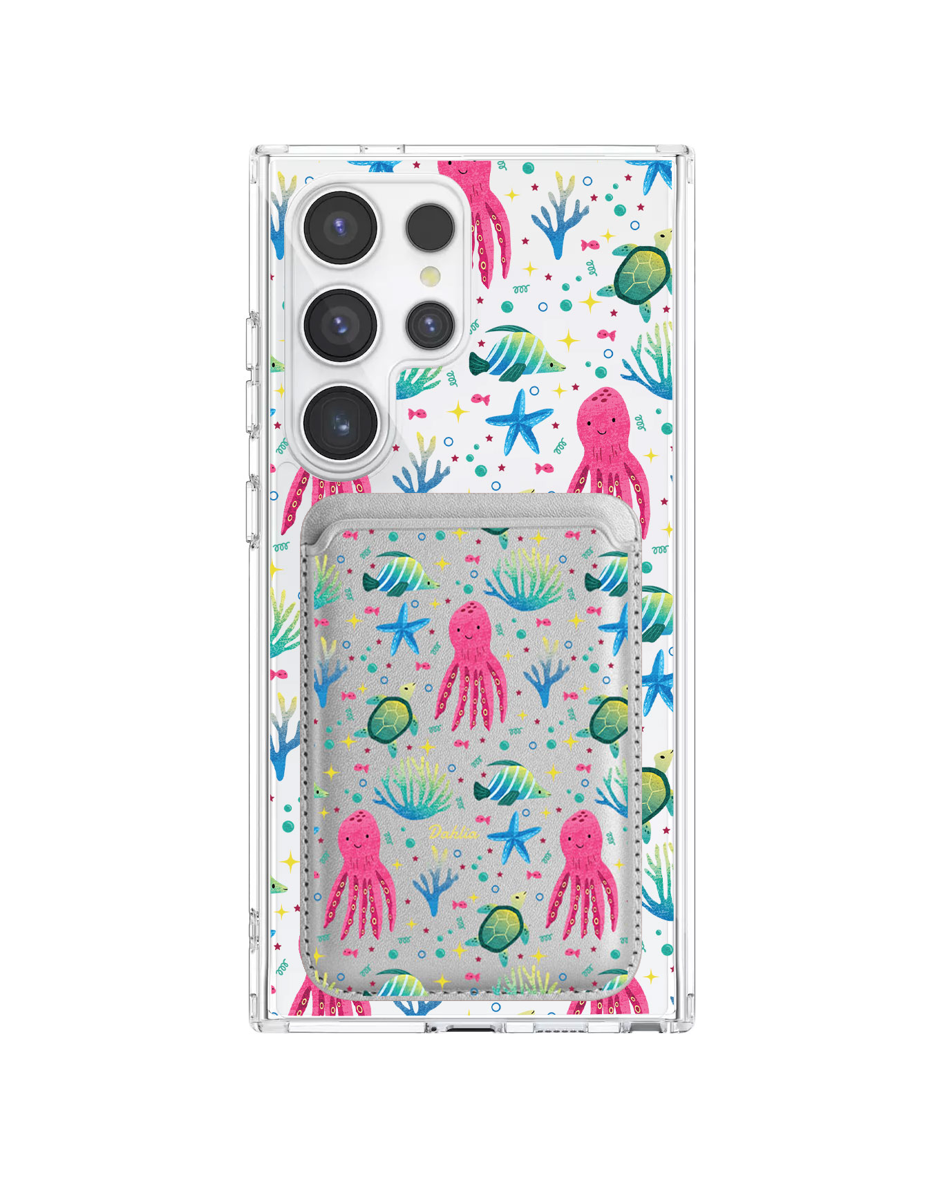 Android Magnetic Wallet Case - Underwater Dreams 2.0