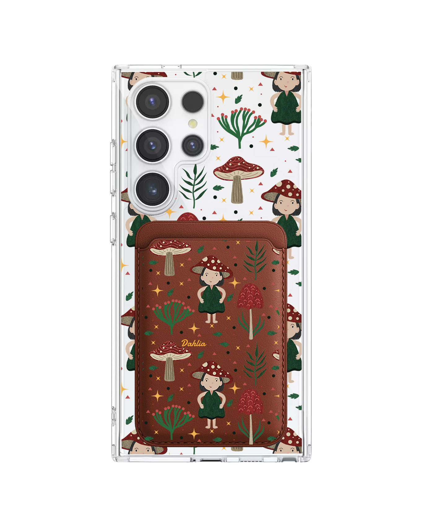เคสกระเป๋าสตางค์แม่เหล็กสำหรับ Android - Lost in the Forest 2.0