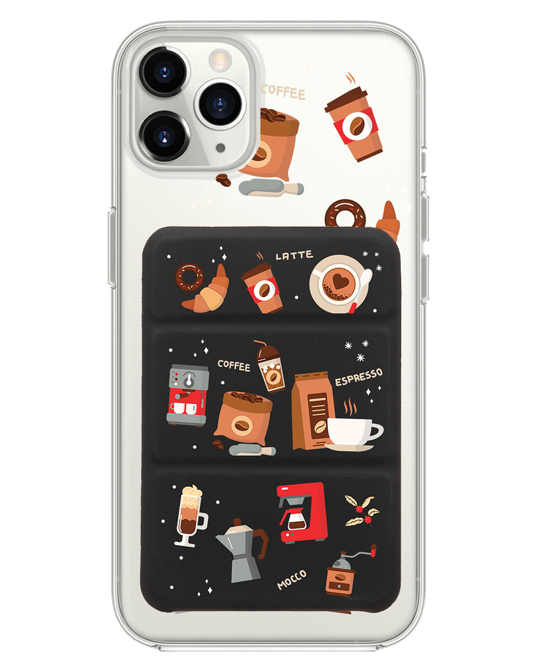 เคส iPhone แบบพับสามทบแม่เหล็ก - Barista