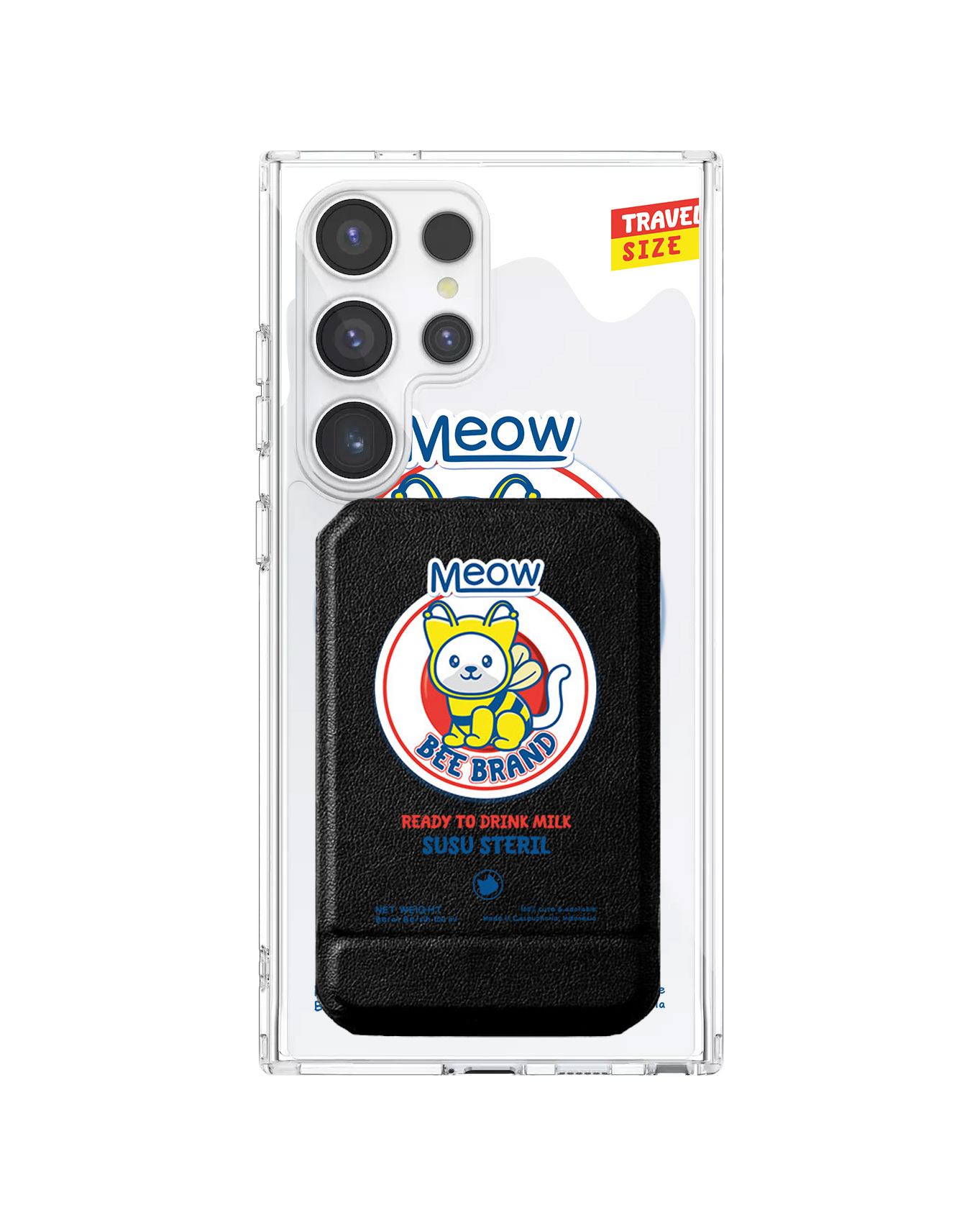 Android Magnetic Multifold Wallet - Bee Brand