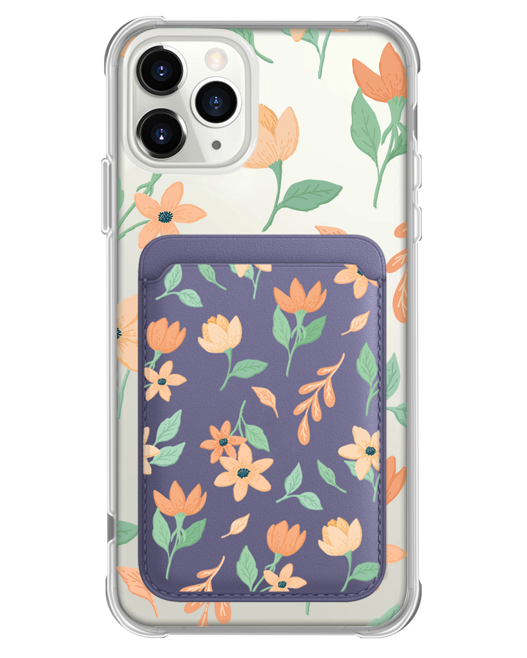 iPhone Magnetic Wallet Case - Birth Flower