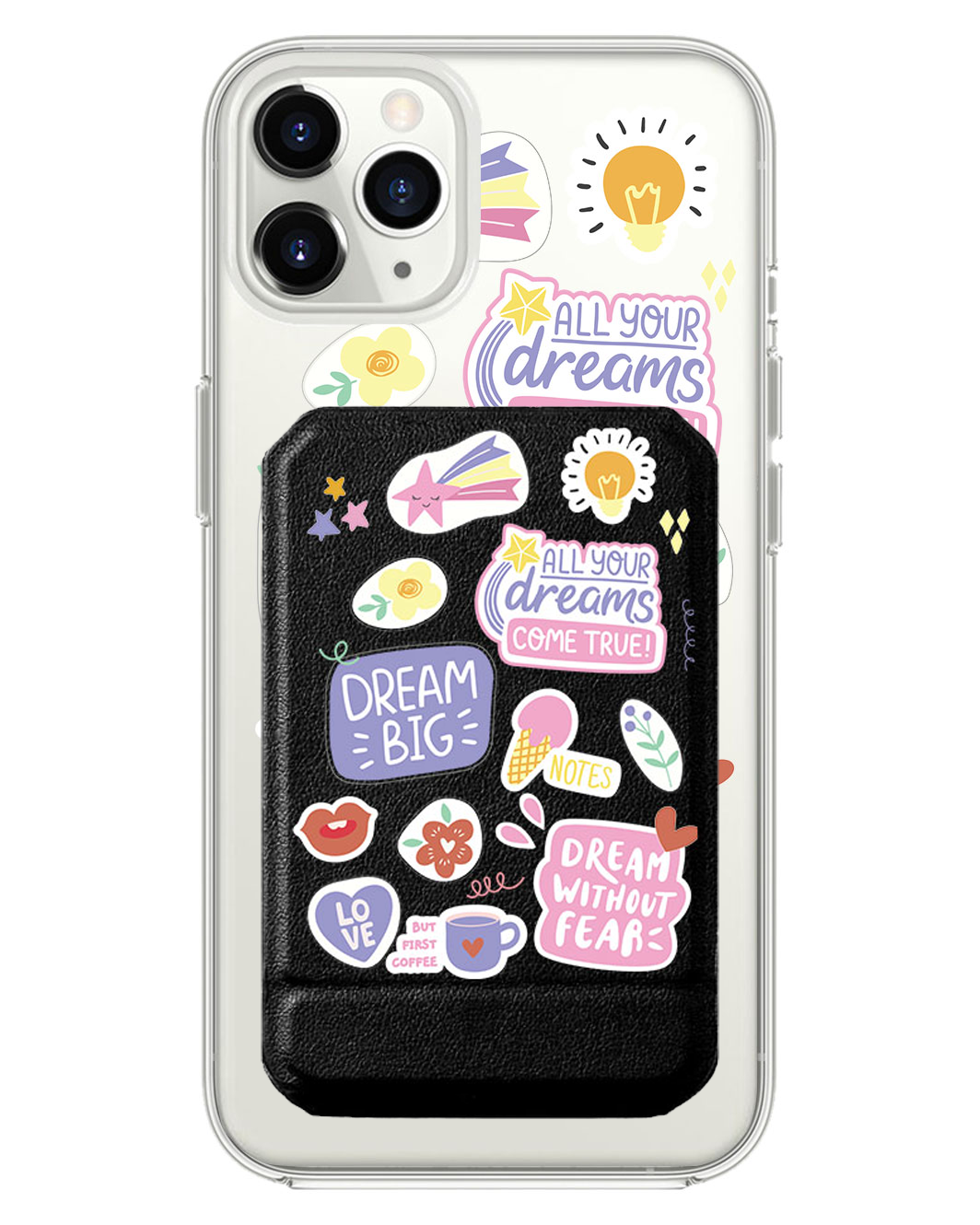 iPhone Magnetic Multifold Wallet - Dream Sticker Pack