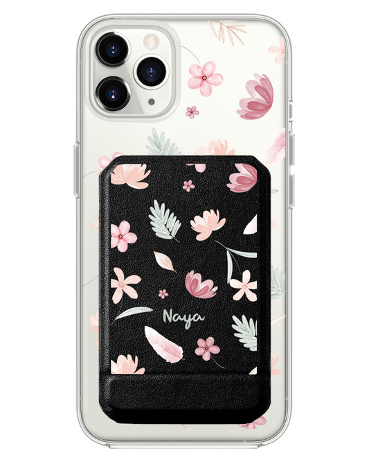 iPhone Magnetic Multifold Wallet - Wild Flower