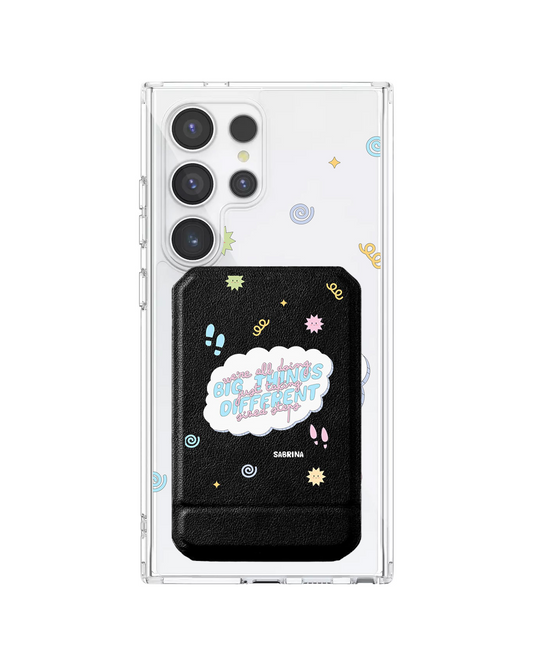 Android Magnetic Multifold Wallet - Different Steps