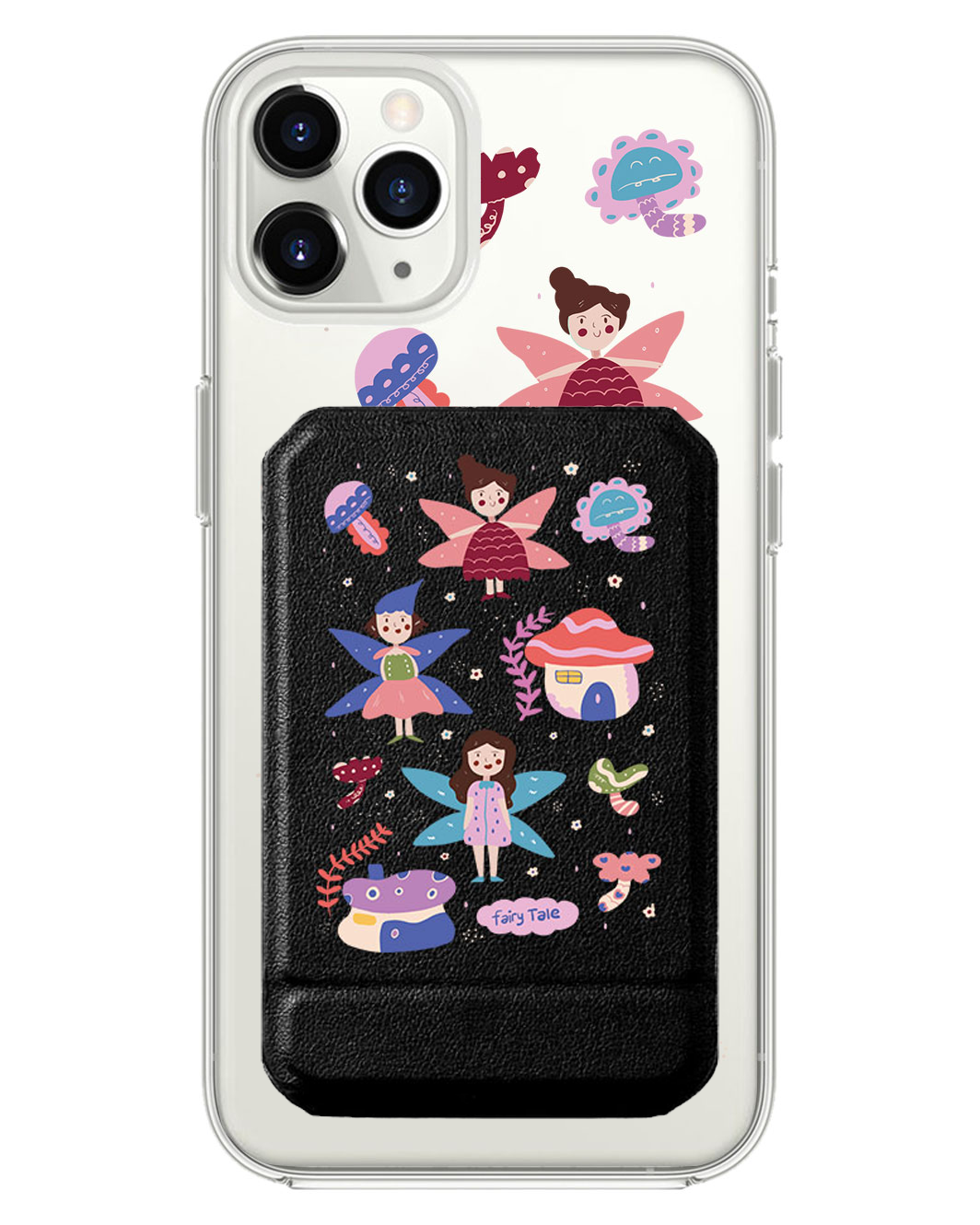iPhone Magnetic Multifold Wallet - Fairytale
