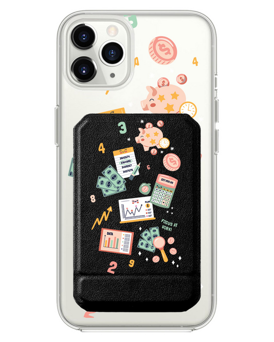 iPhone Magnetic Multifold Wallet - Finance