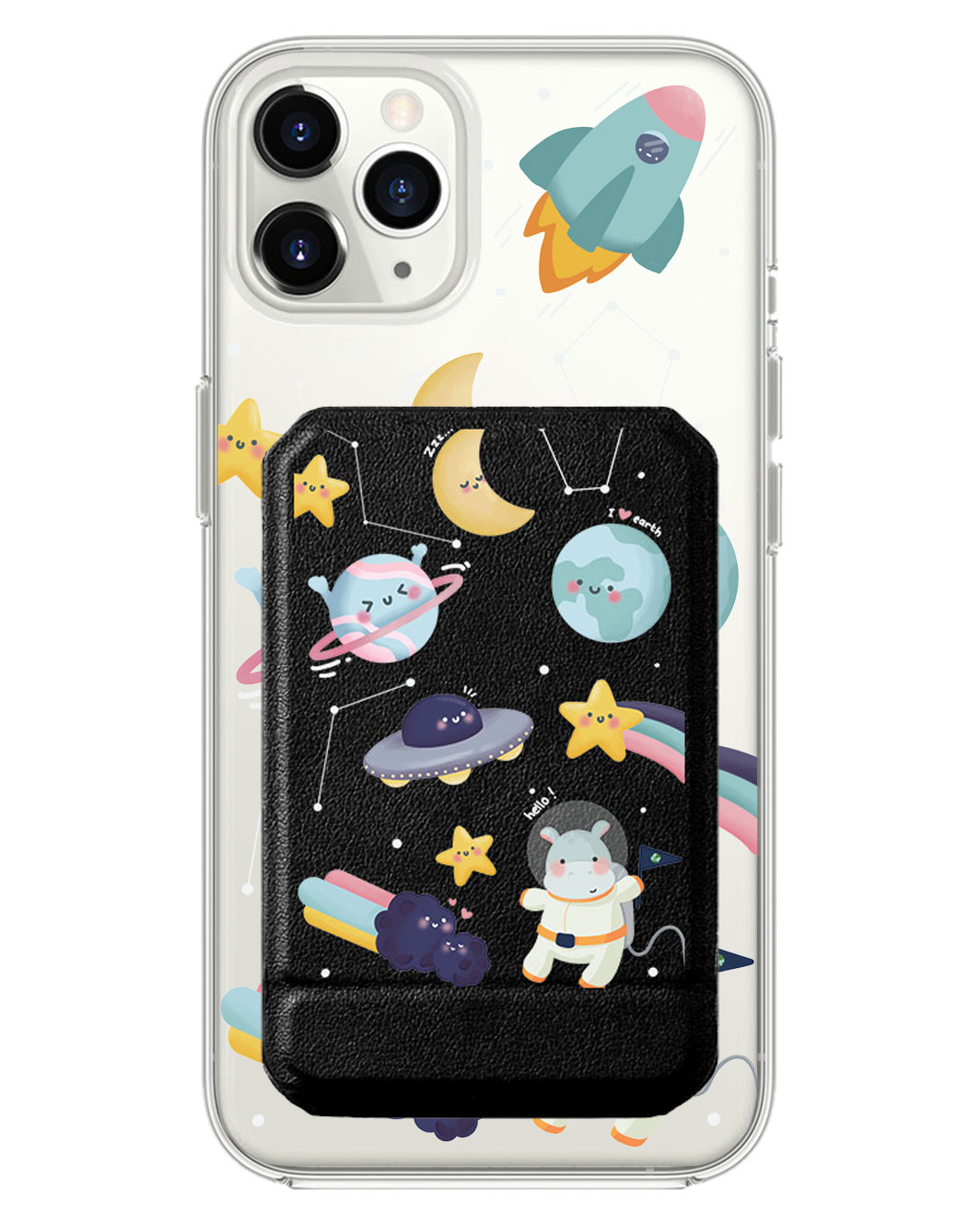iPhone Magnetic Multifold Wallet - Galaxy (Artevefact)