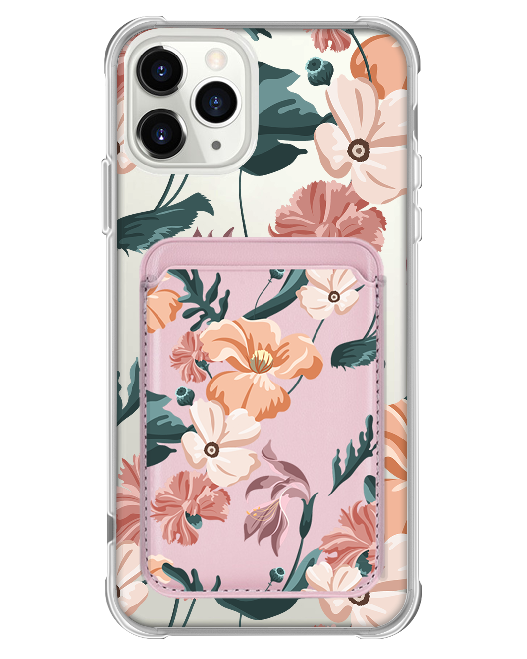 iPhone Magnetic Wallet Case - Botanical Garden 1.0