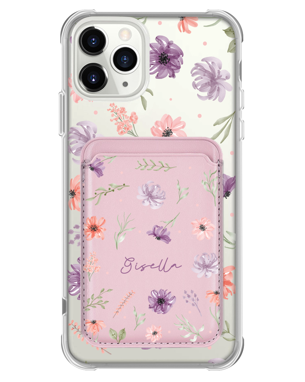 iPhone Magnetic Wallet Case - Botanical Garden 3.0