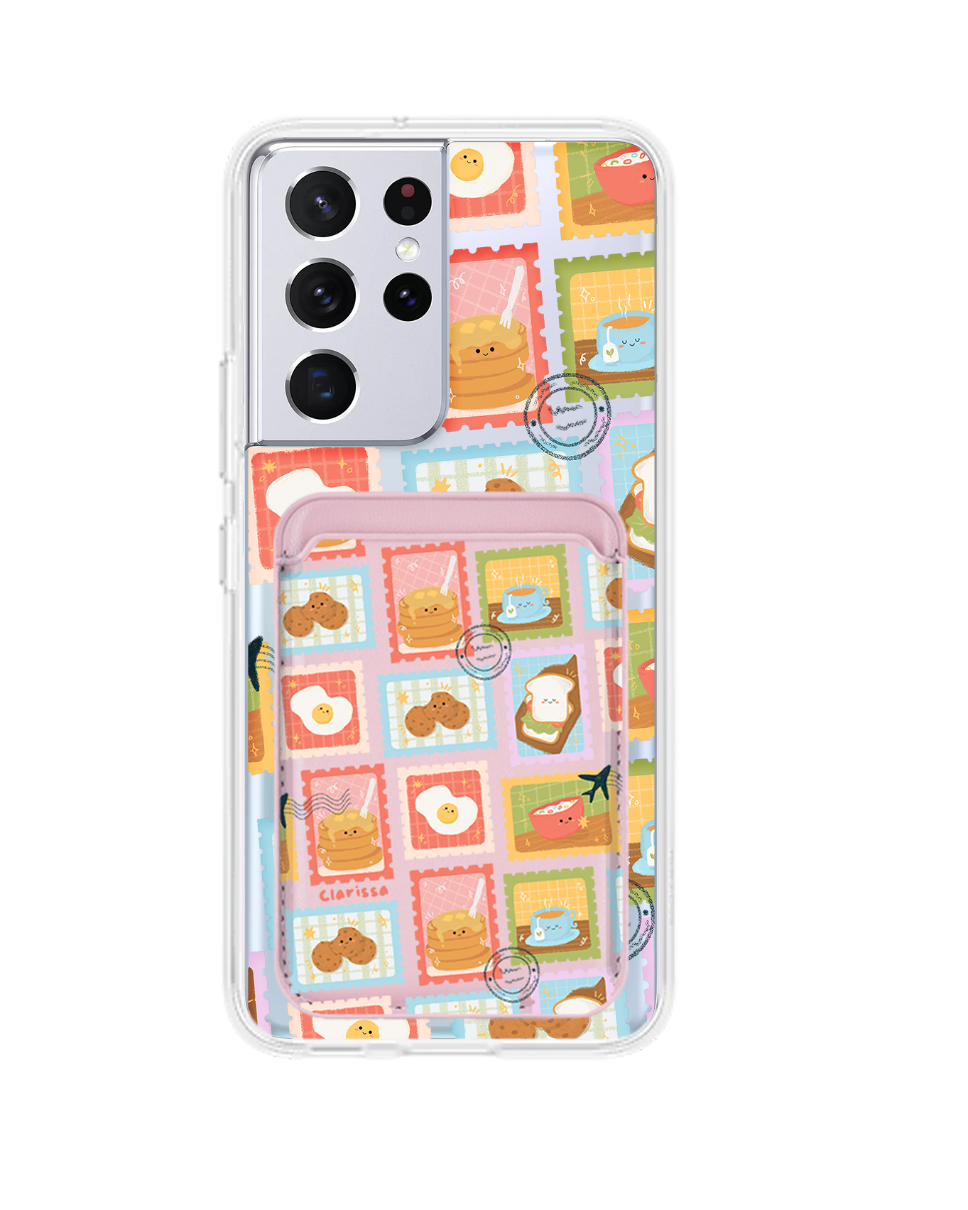เคสแม่เหล็กสำหรับ Android - แสตมป์เมนูอาหารเช้า