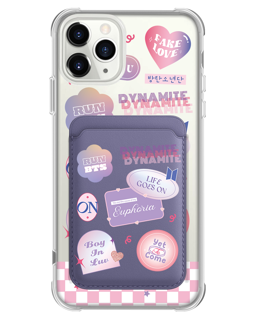 iPhone Magnetic Wallet Case - BTS Proof