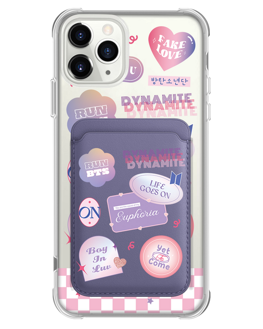 iPhone Magnetic Wallet Case - BTS Proof