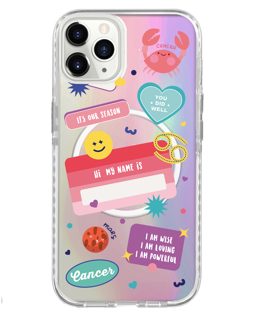 iPhone Rearguard Holo - มะเร็ง