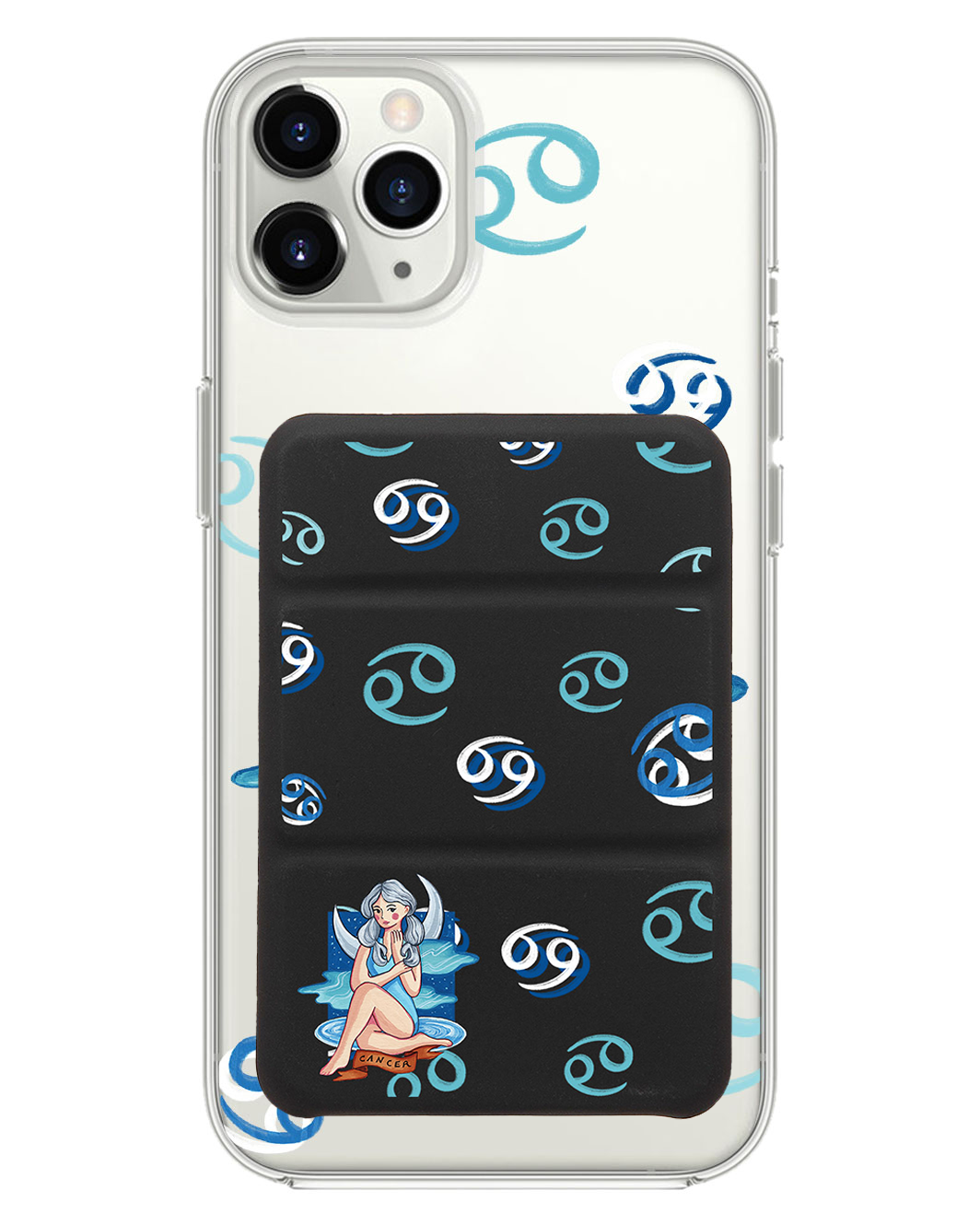 เคสแบบพับสามทบแม่เหล็กสำหรับ iPhone - โรคมะเร็ง