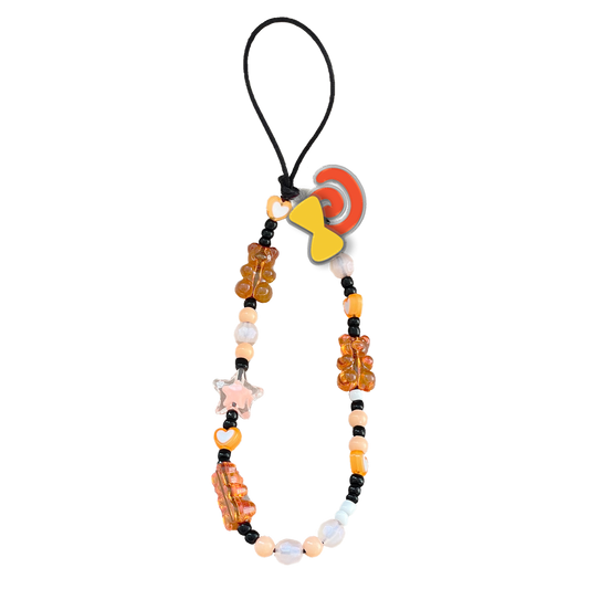 Beaded Strap with Acrylic Charm  - Celestial 2.0