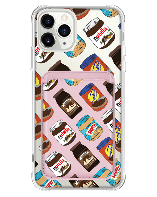 iPhone Magnetic Wallet Case - Choco Spread