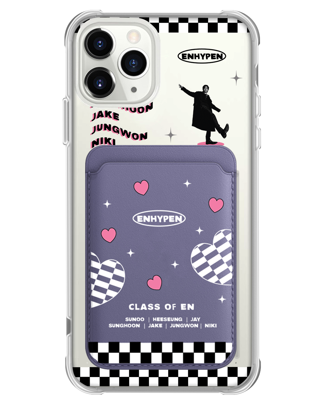 iPhone Magnetic Wallet Case - Enhypen Class of Enhypen