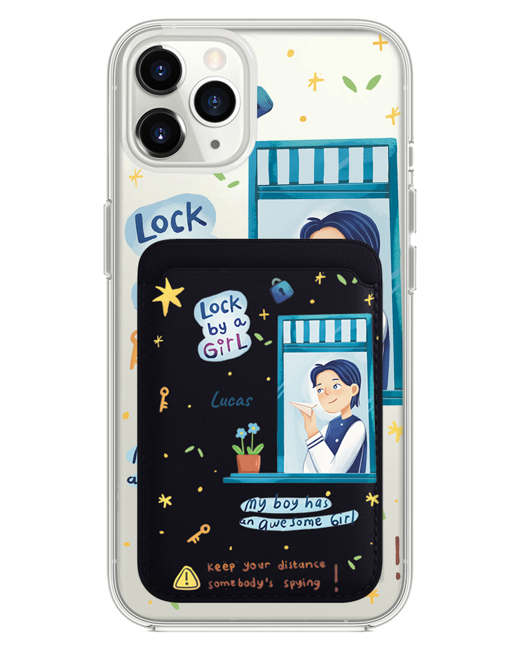 เคส iPhone แบบแม่เหล็ก - Crush Boy (เคสคู่รัก)