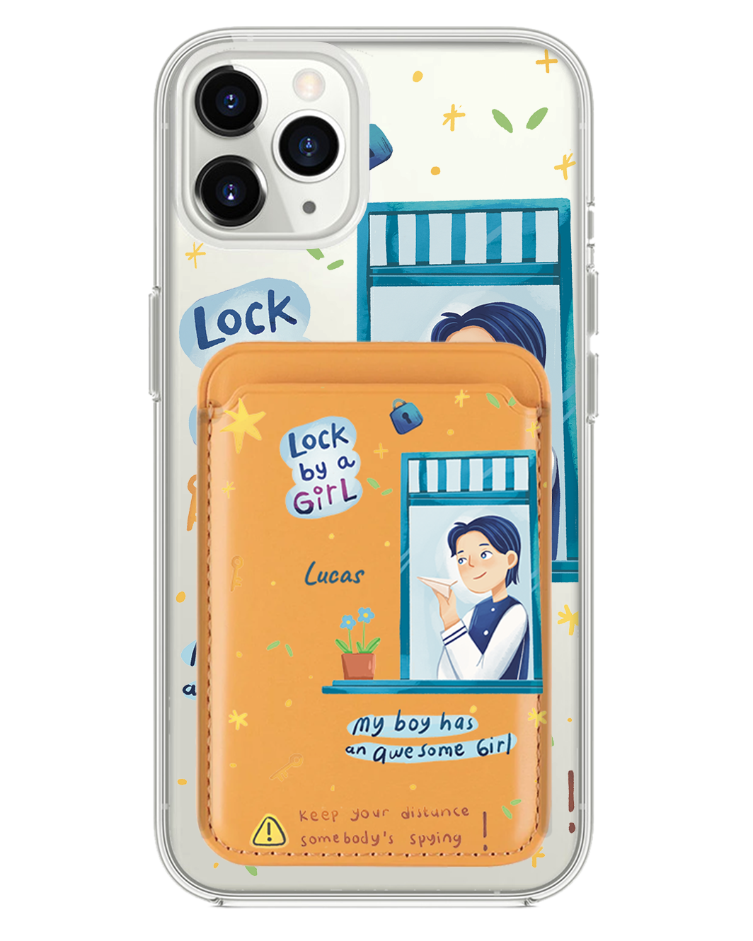 เคส iPhone แบบแม่เหล็ก - Crush Boy (เคสคู่รัก)