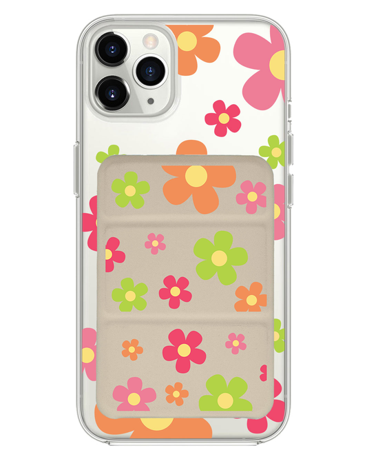 เคสพับสามทบแม่เหล็กสำหรับ iPhone - Daisy Sunshine 2.0