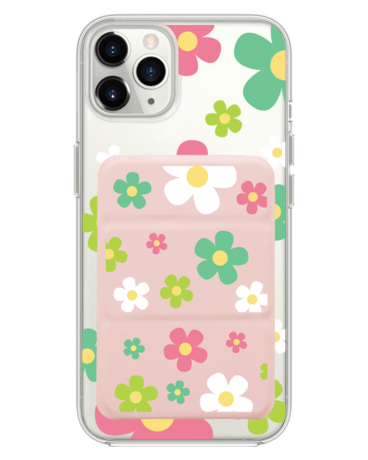 เคสพับสามทบแม่เหล็กสำหรับ iPhone - Daisy Wild