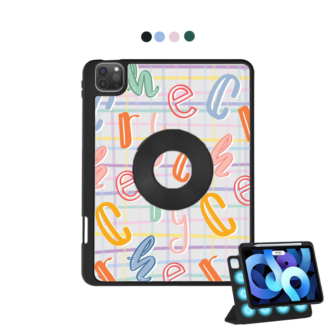غطاء قابل للفصل لجهاز iPad - شعار Doodle 1.0