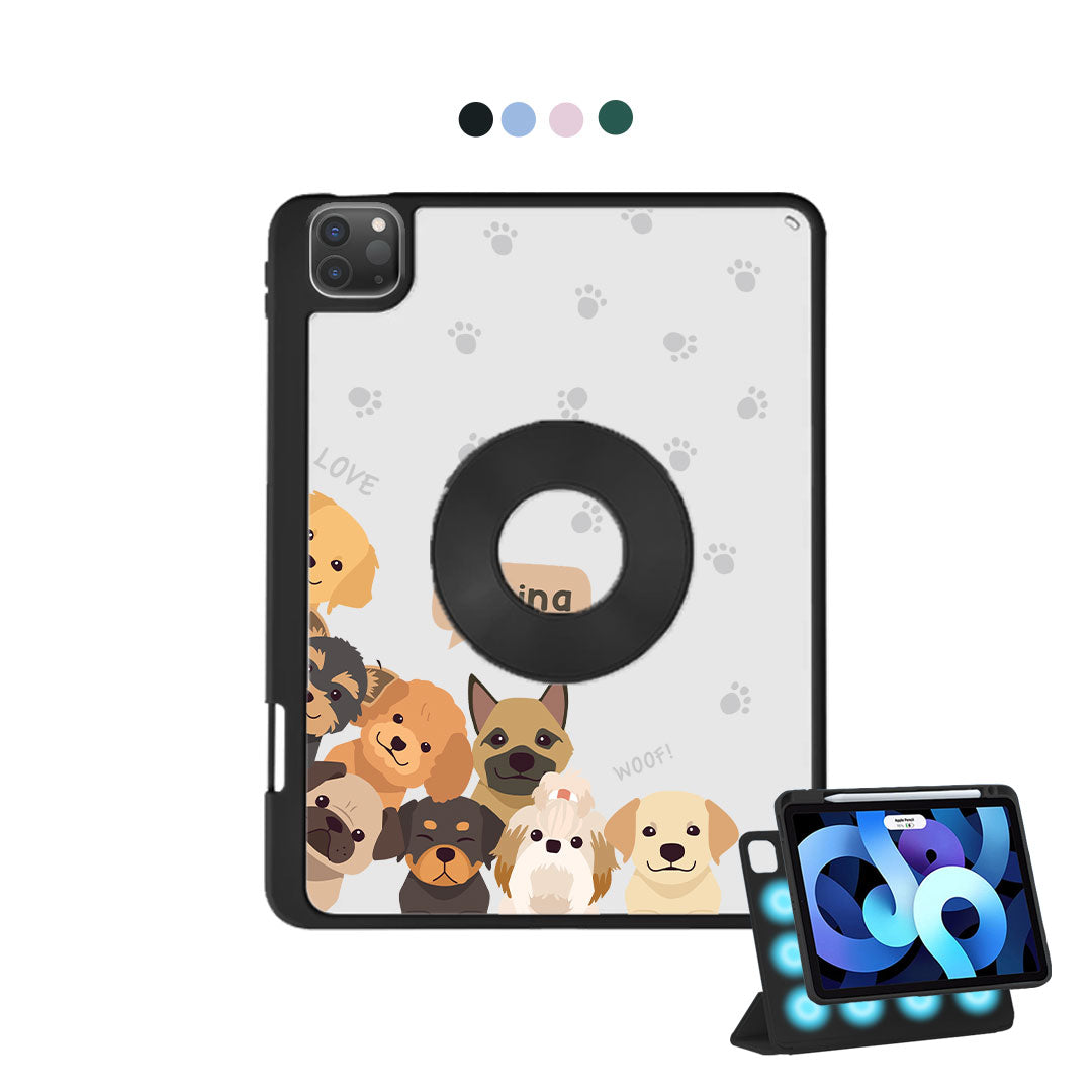iPad Detachable Flip Cover - Ruff Family