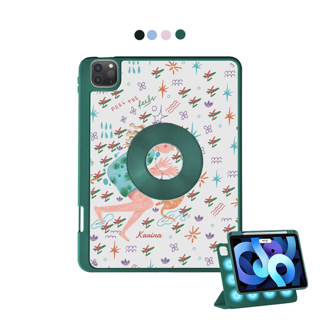 iPad Detachable Flip Cover - Feel the Feels