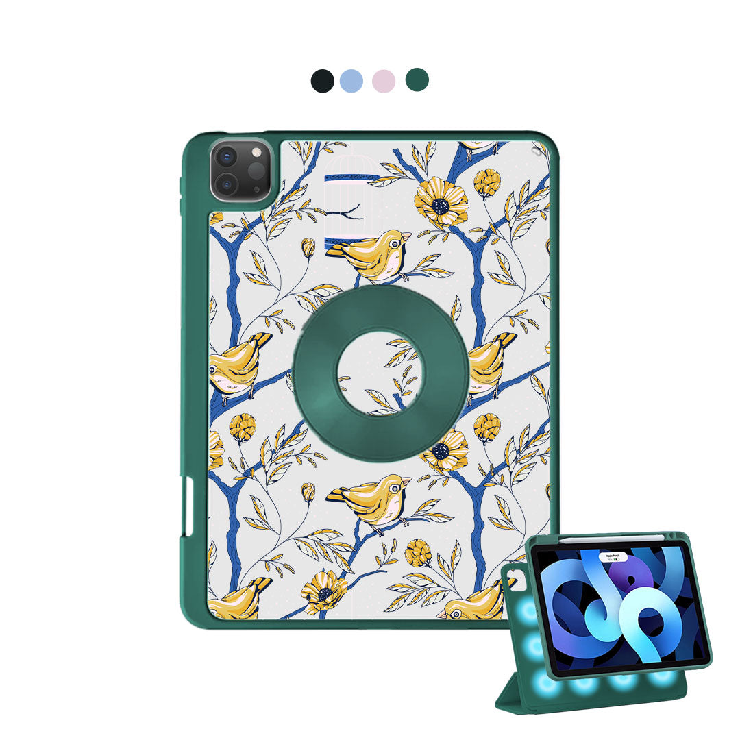 เคสฝาพับถอดได้สำหรับ iPad - Lovebird 16.0