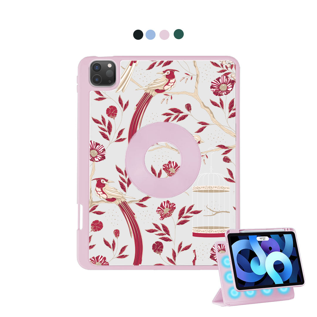 เคสฝาพับถอดได้สำหรับ iPad - Lovebird 8.0