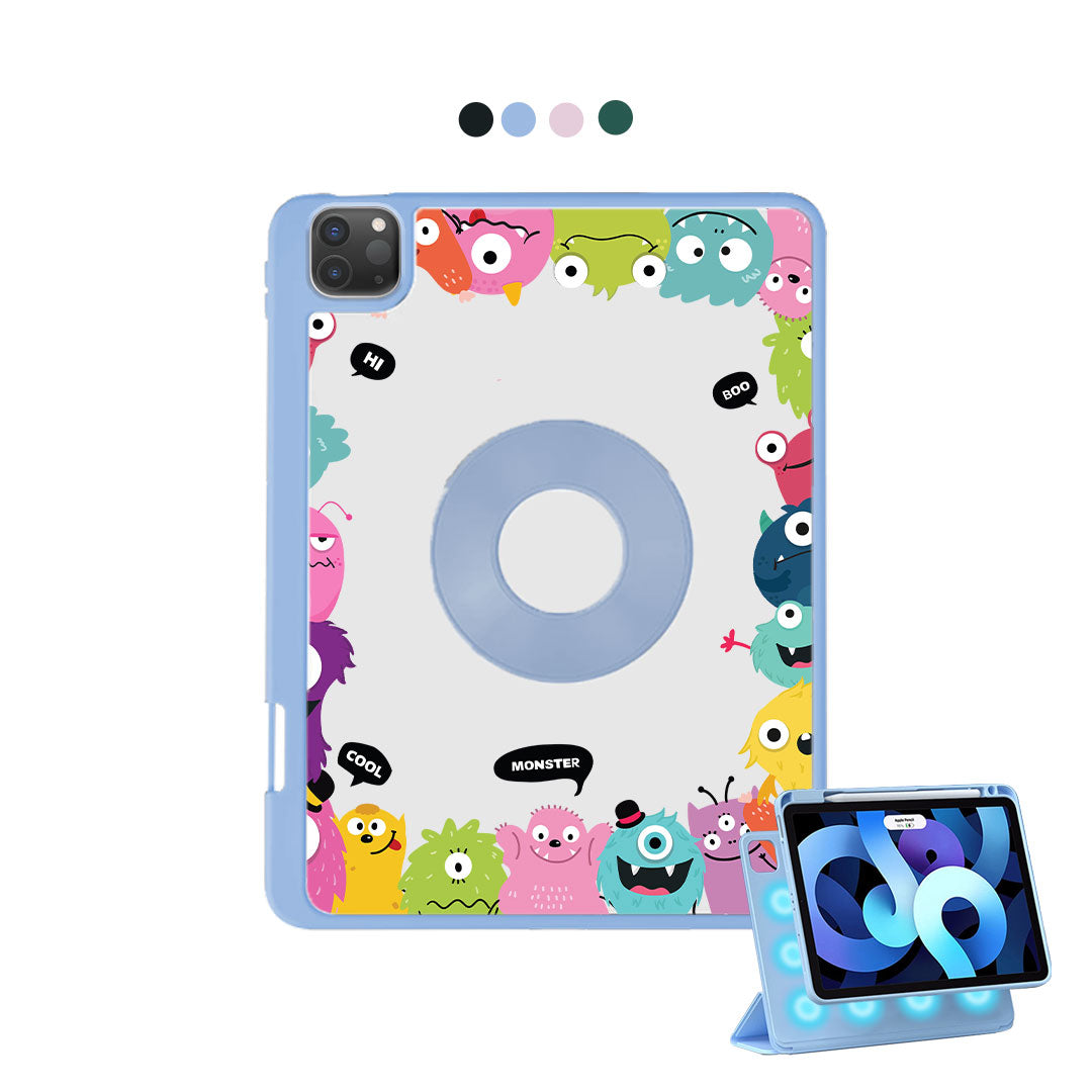 iPad Detachable Flip Cover - Little Monster