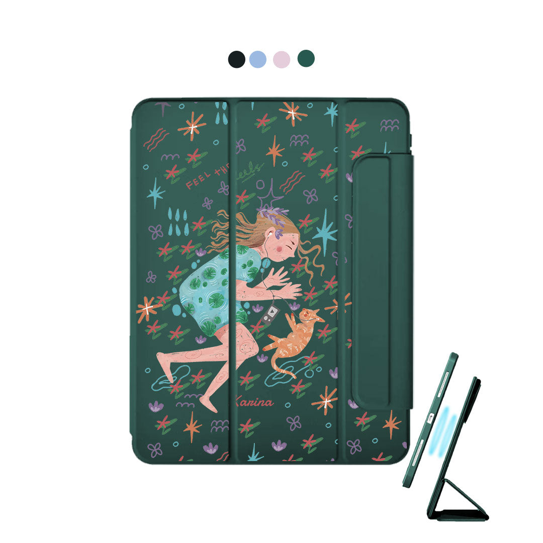 iPad Detachable Flip Cover - Feel the Feels