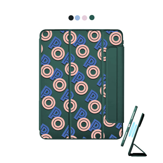 iPad Detachable Flip Cover - Initial Monogram 1.0