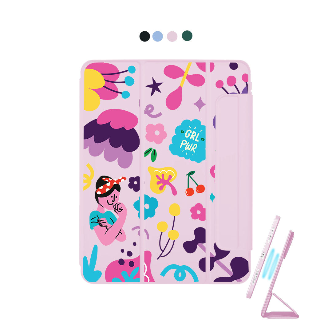 غطاء iPad قابل للفصل - Girl Power