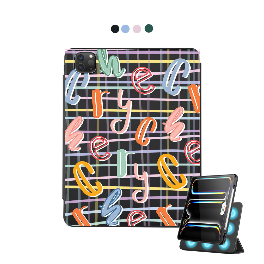 غطاء قابل للفصل لجهاز iPad - شعار Doodle 1.0