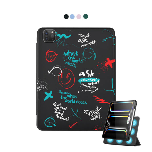 iPad Detachable Flip Cover - Graffiti 2.0