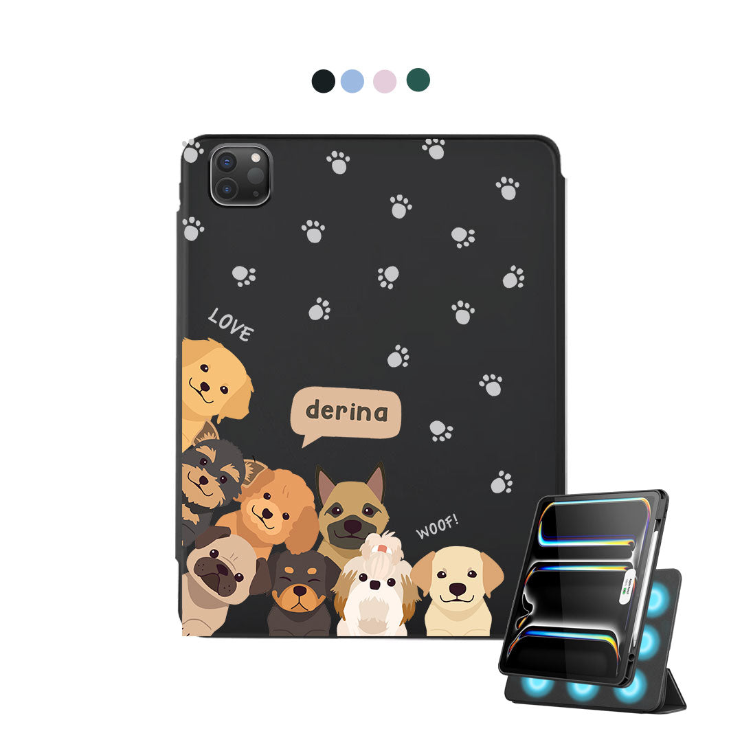 iPad Detachable Flip Cover - Ruff Family