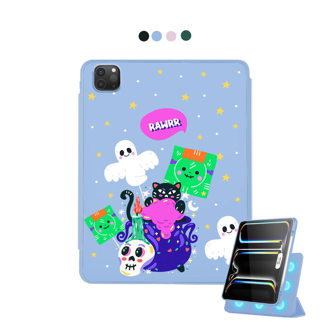 غطاء قابل للفصل لجهاز iPad - Cat Monster