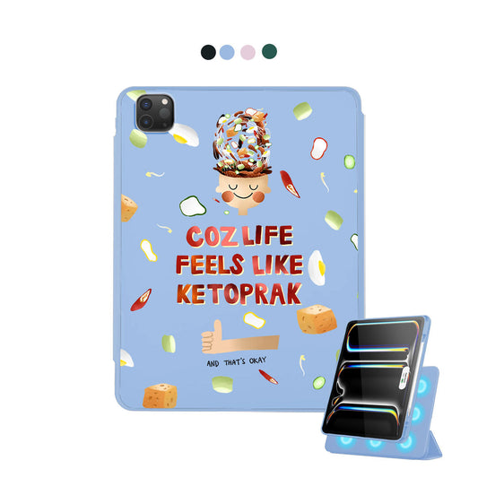 غطاء قابل للفصل لجهاز iPad - Ketopuns