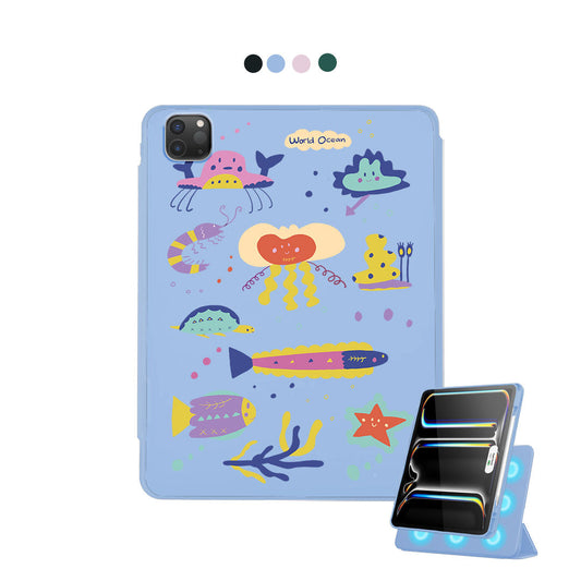غطاء قابل للفصل لجهاز iPad - Ocean World