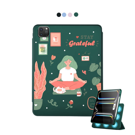 iPad Detachable Flip Cover - Grateful