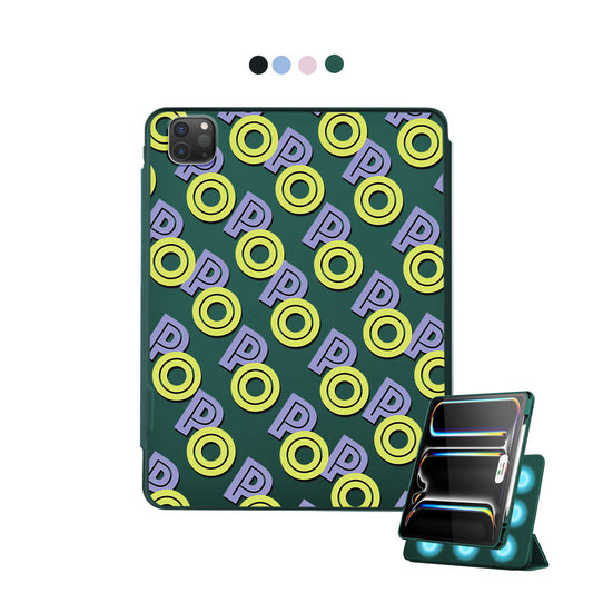iPad Detachable Flip Cover - Initial Monogram 2.0