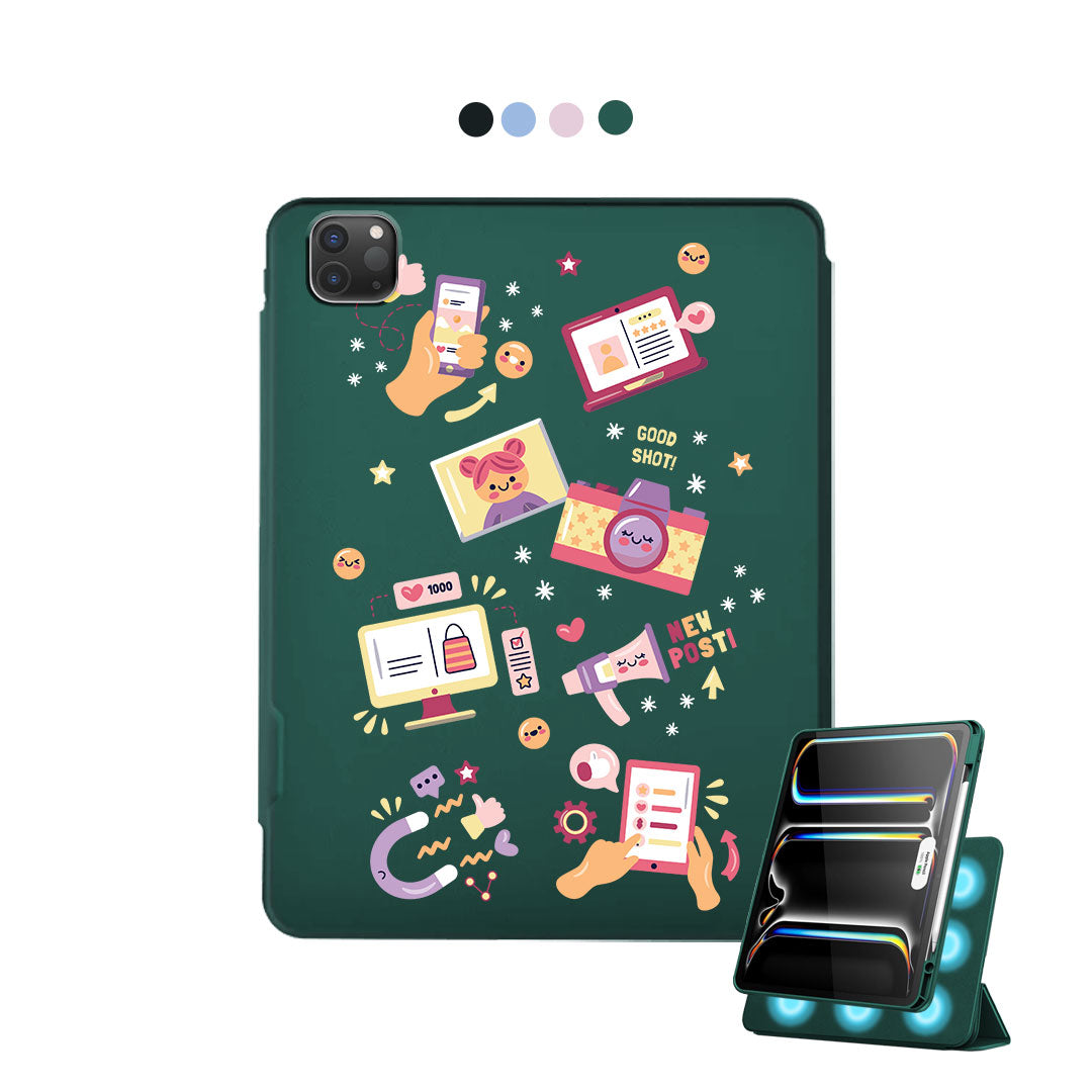 غطاء iPad القابل للفصل - منشئ المحتوى