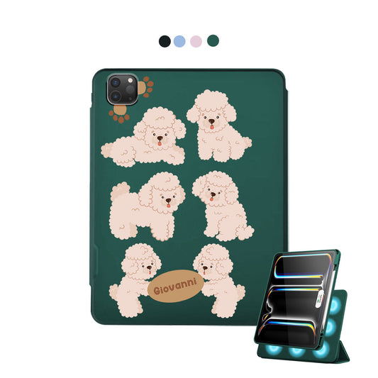 غطاء قابل للفصل لجهاز iPad - Poodle Squad 2.0
