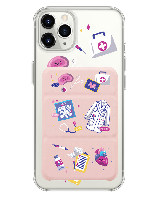 เคสพับสามทบแม่เหล็กสำหรับ iPhone - Doctor