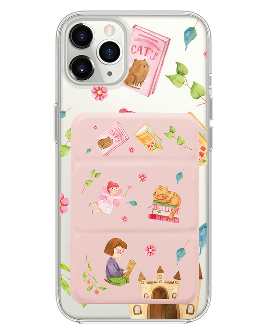 เคสพับสามทบแม่เหล็กสำหรับ iPhone - Fairycat